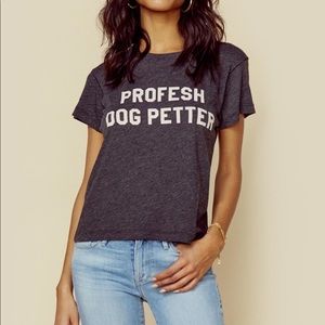 Wildfox Profesh Dog Petter tshirt
